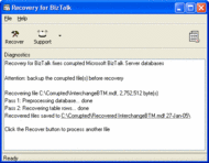 Recovery for BizTalk screenshot